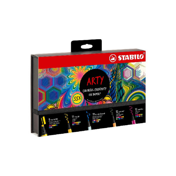 STABILO ARTY – Coffret coloriage chez librairie copie sousse