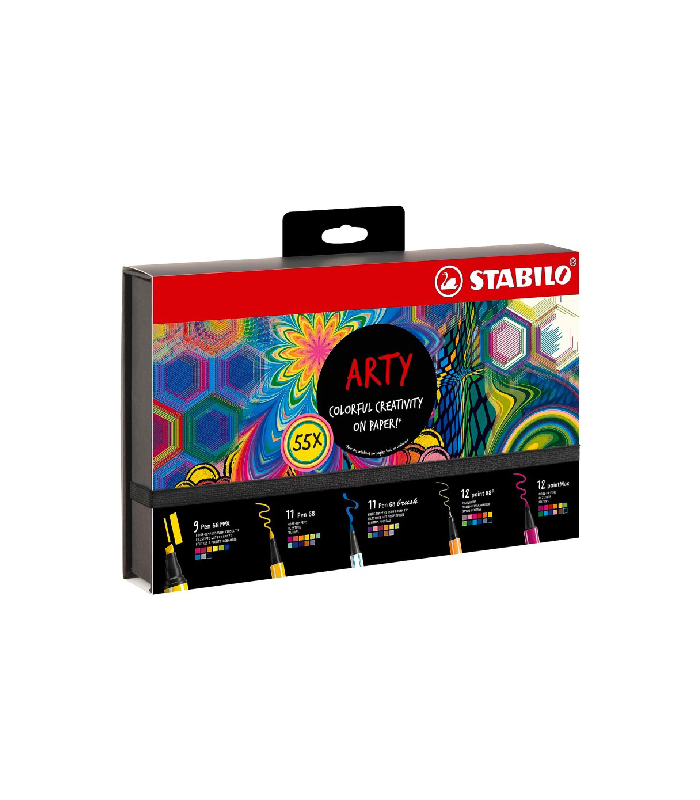 STABILO ARTY – Coffret coloriage chez librairie copie sousse