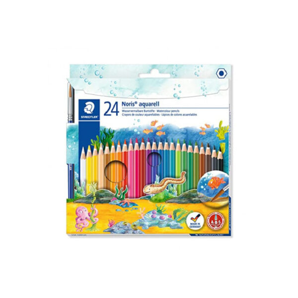 Staedtler-Noris 24 colour Aquarelle chez librairie copie sousse