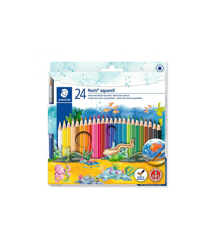 Staedtler-Noris 24 colour Aquarelle chez librairie copie sousse