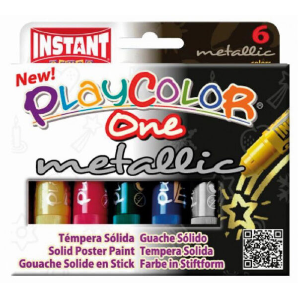 Gouache Metallic PLAYCOLOR chez Librairie Copie Sousse