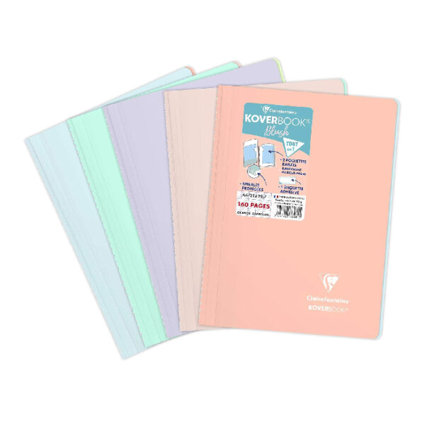 Cahier à Spirale Koverbook Blush chez librairie copie sousse