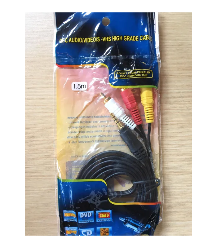 ofc audio/videos-vhs high grade cable 1.5 chez librairie copie sousse