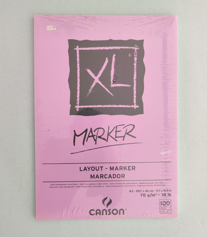 Canson XL Marker A3, 100 feuilles chez librairie copie sousse