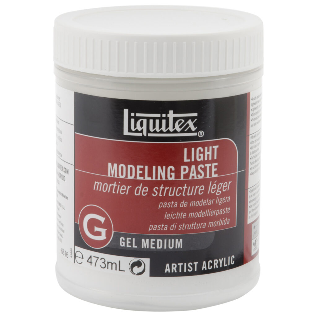 Mortier de structure léger 473ml - Liquitex Code : 094376924459